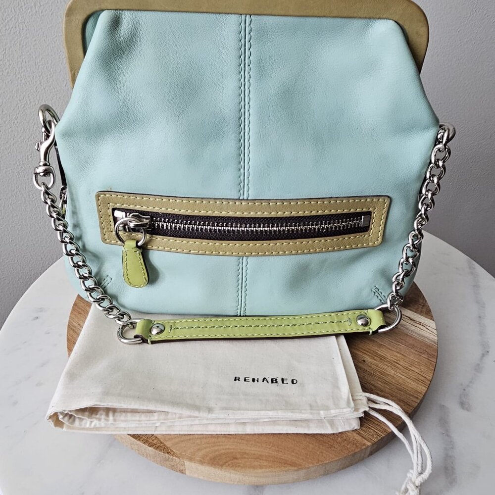 Coach Bonnie Kisslock Bag - Green